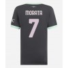 AC Milan Alvaro Morata #7 Tredjedrakt Kvinner 2024-25 Kortermet